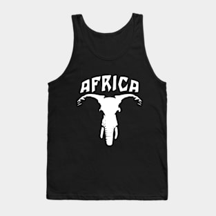 African Elephant Face | Africa Tank Top